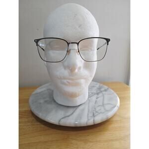 Bulova Eyeglasses, Frames Only, Edgewood, 57-18-150, Metal/Plastic, Grey/Green